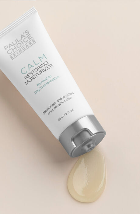Calm Lightweight Restoring Cream Moisturiser Calm Redness Relief Moisturizer normal to oily skin Full size