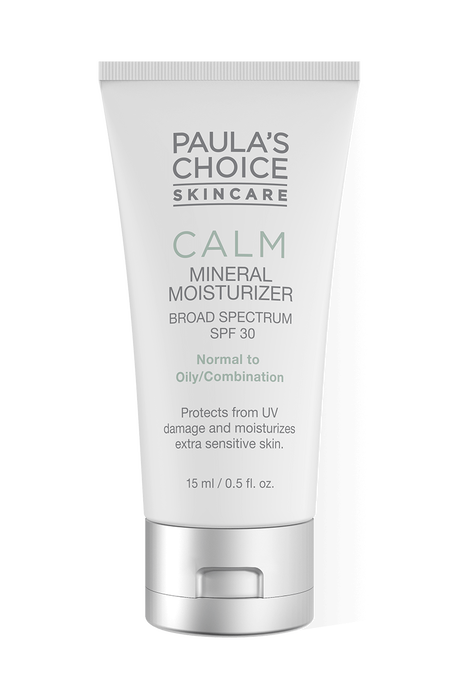 Calm Non-Greasy Moisturiser SPF 30 - Travel size Calm Mineral Moisturizer Broad Spectrum SPF 30 Travel size