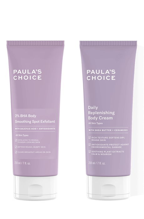 Reduce breakouts + Hydrate body Power Duo Reduce breakouts + Hydrate body
