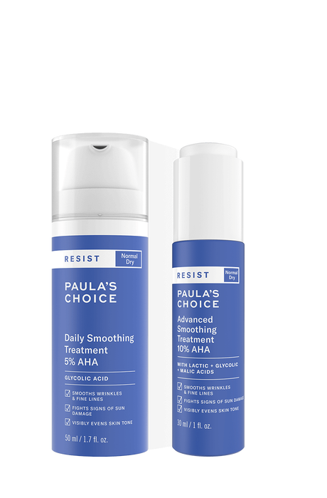 Resist Anti-Aging AHA Exfoliant Set Power Duo Smooth + Rejuvenate